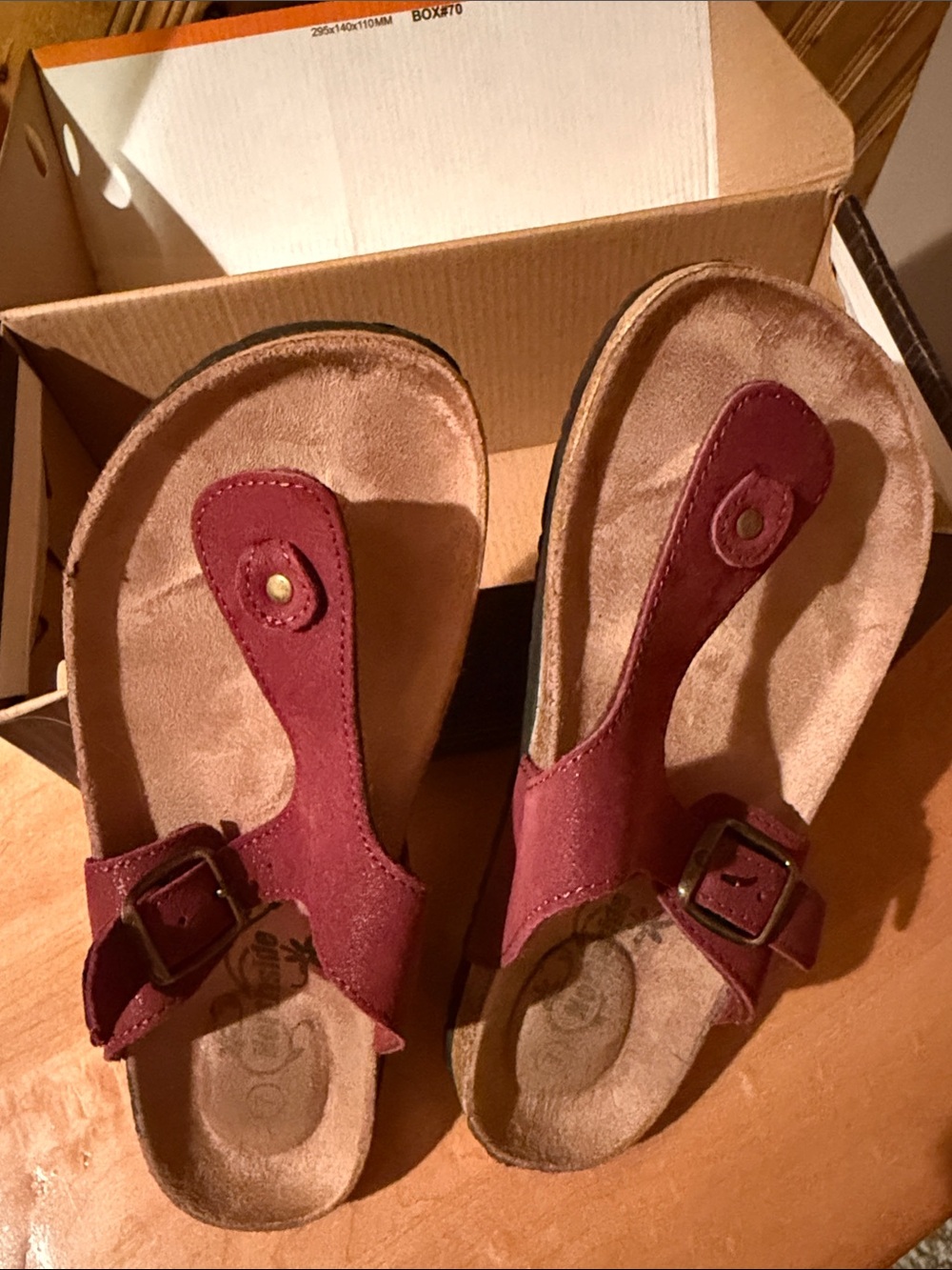 Northside Burgundy Bindi Women's Sandal